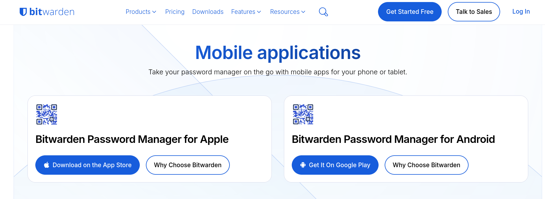 Vaultwarden – Apps